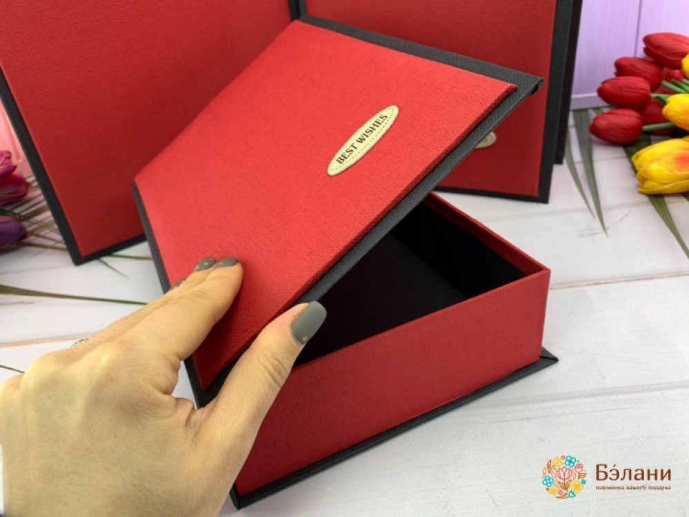 Cutie Cadou „Carte” Roșie | 4