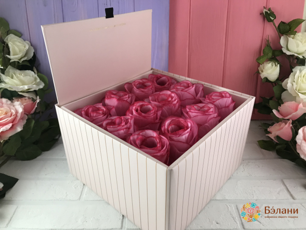 Cutie Cu Flori Pliabile (Roz)