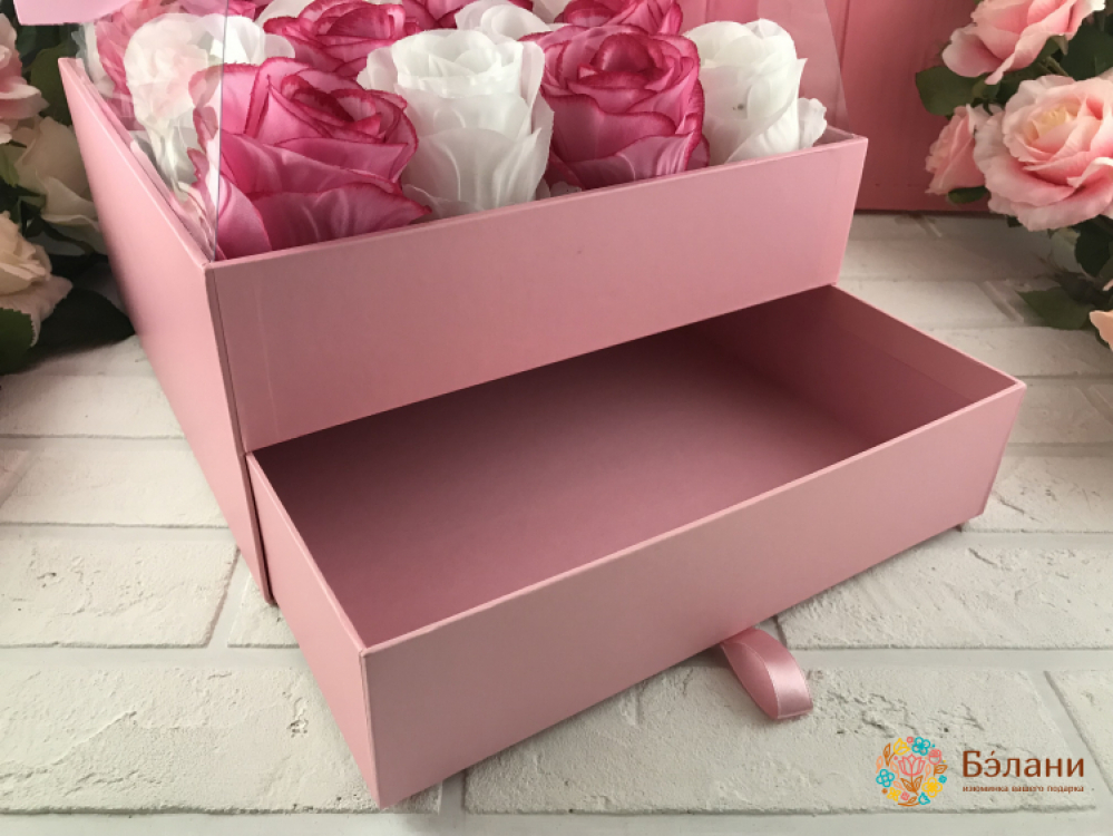 Cutie Cu Sertar "braț Cu Arc" Roz | 2