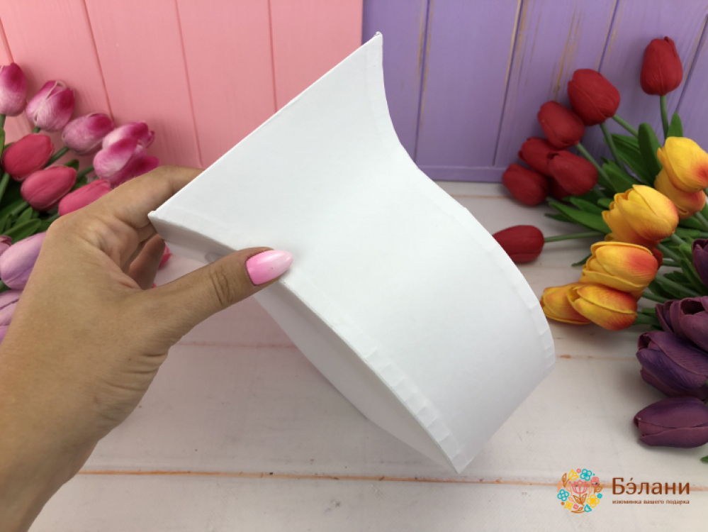 Cutie De Flori Elegantă Albă | 2