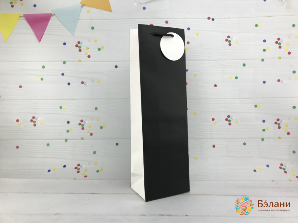 Geantă De Sticlă „Culoarea” Negru