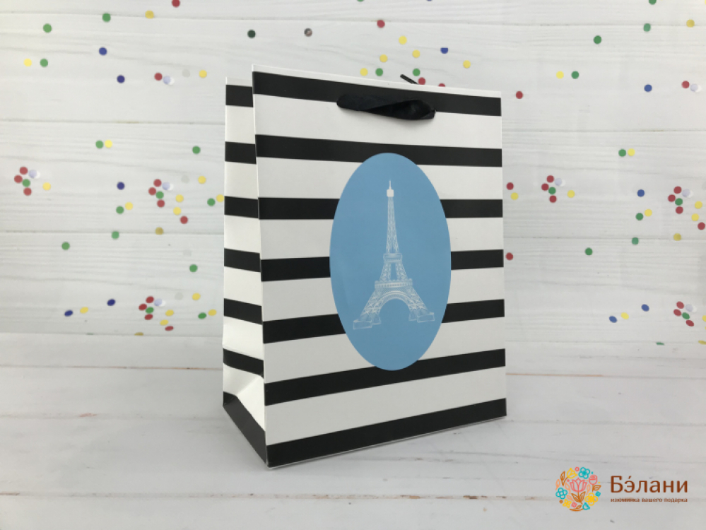 Geantă Cadou „Fereastră Către Franța” M