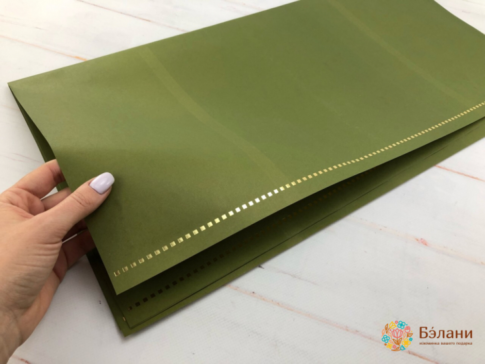 Hârtie De Flori „Dragostea Este Pentru Totdeauna” Verde | 3