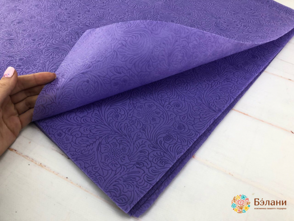 Flizelin Pentru Flori De Trandafir Lila