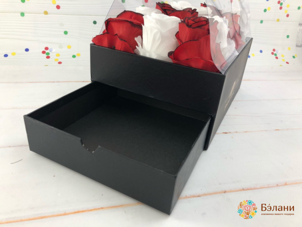 Cutie Cu Sertar "sweet Love" Negru | 3