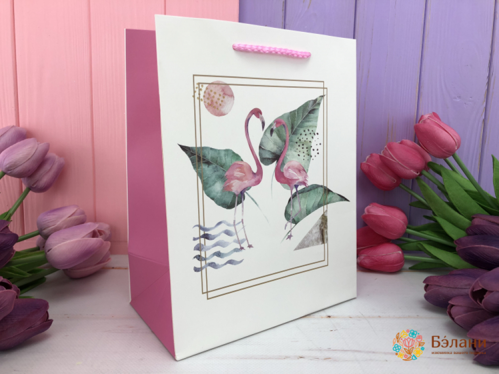 Saci Cadou "flamingo Luminos" M