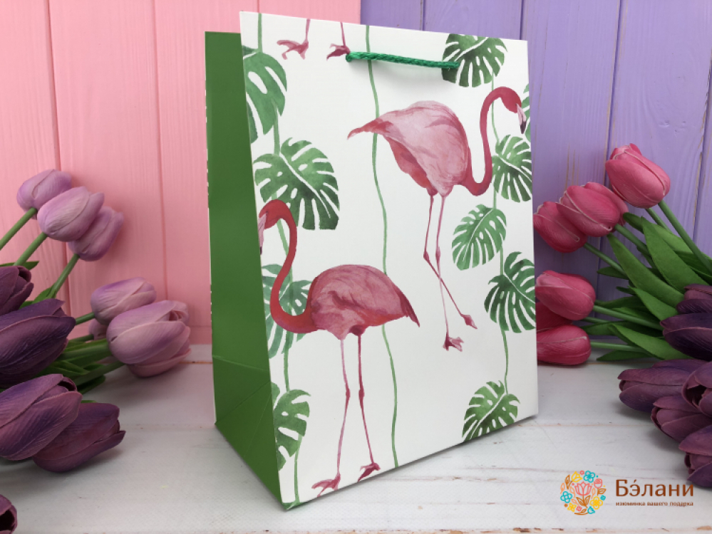 Saci Cadou "flamingo Luminos" M