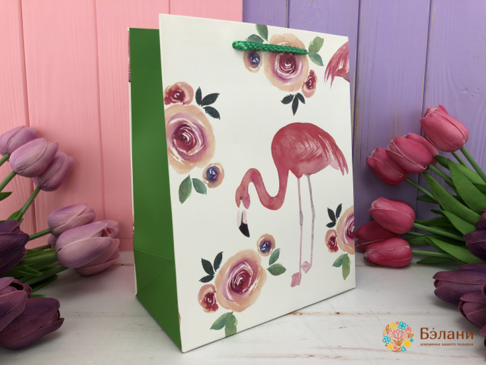 Saci Cadou "flamingo Luminos" L