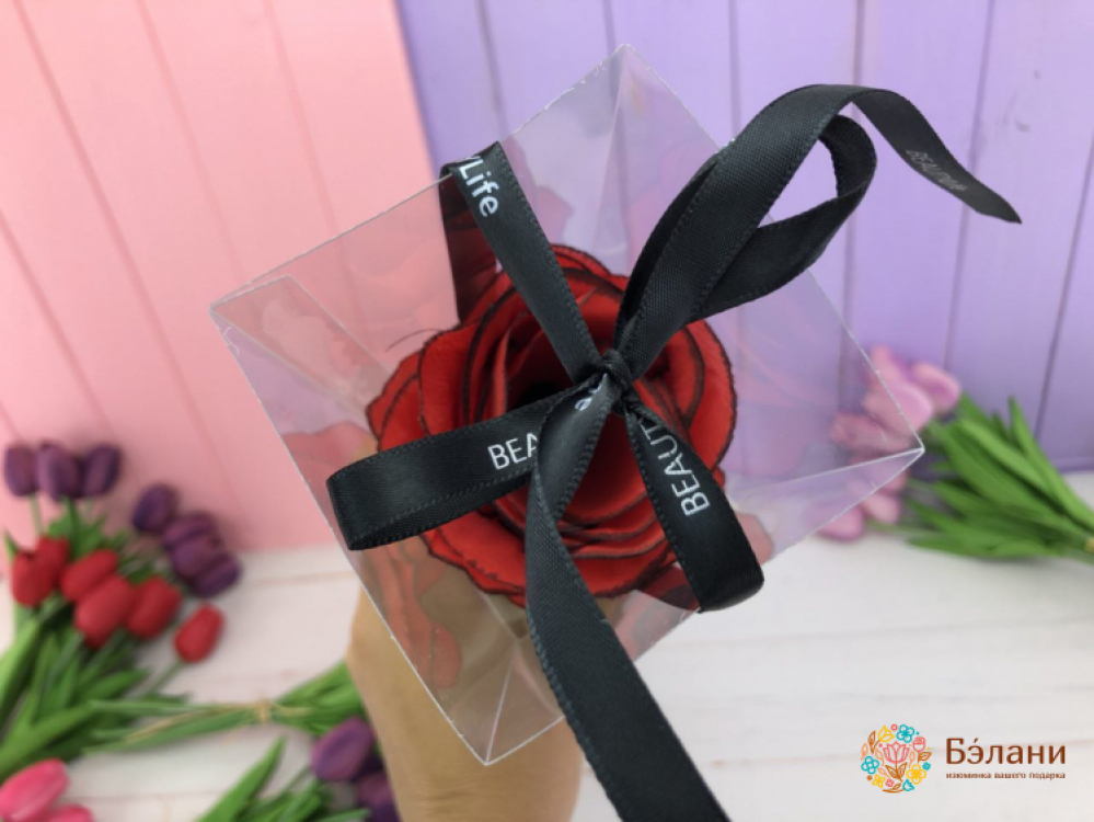 Cutie Pliante Cu Trandafir (Alb) | 4