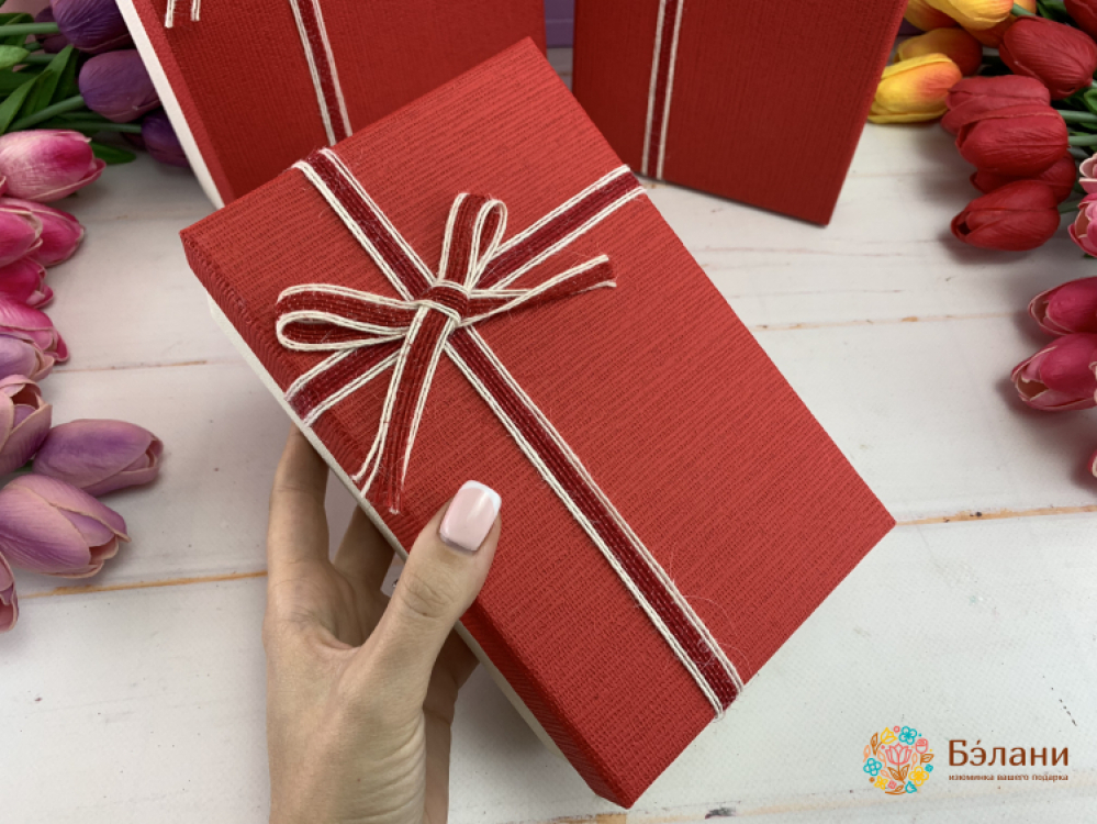 Cutie Cadou „Căutare” Roșu | 2