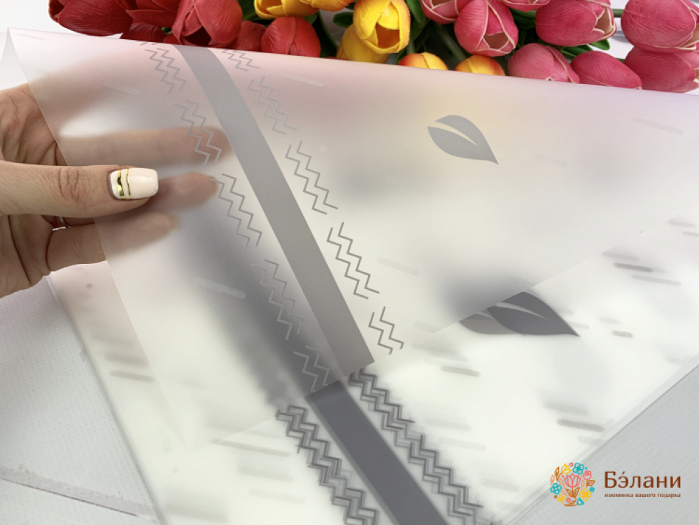 Hârtie De Urmărire Pentru Flori "frunză" Gri | 2