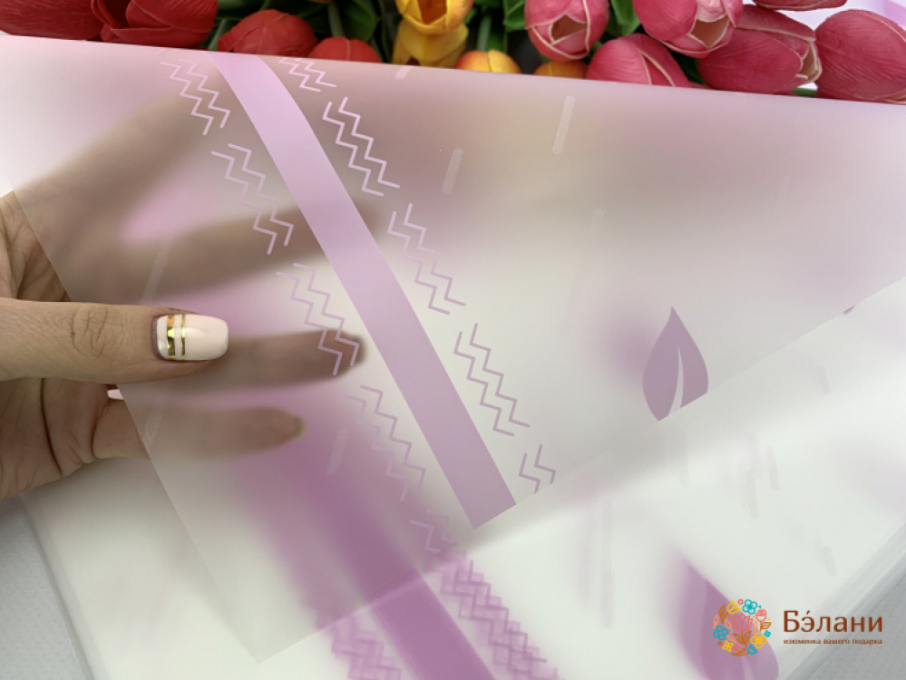 Hârtie De Urmărire Pentru Flori "frunză" Roz | 2