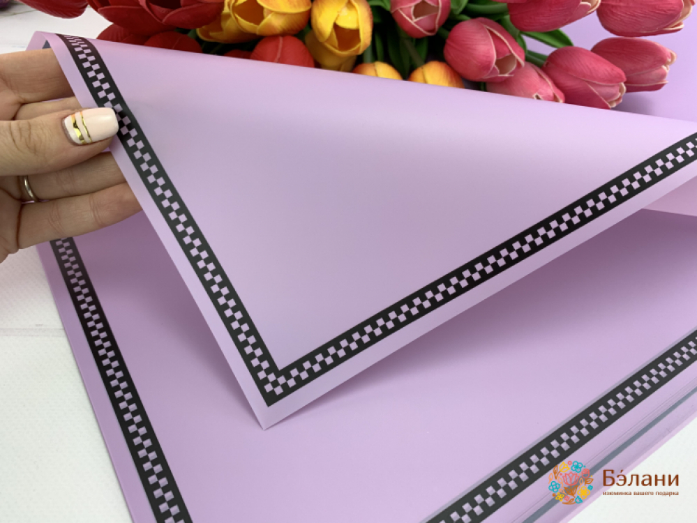 Hârtie De Urmărire Pentru Dame Flori Lila