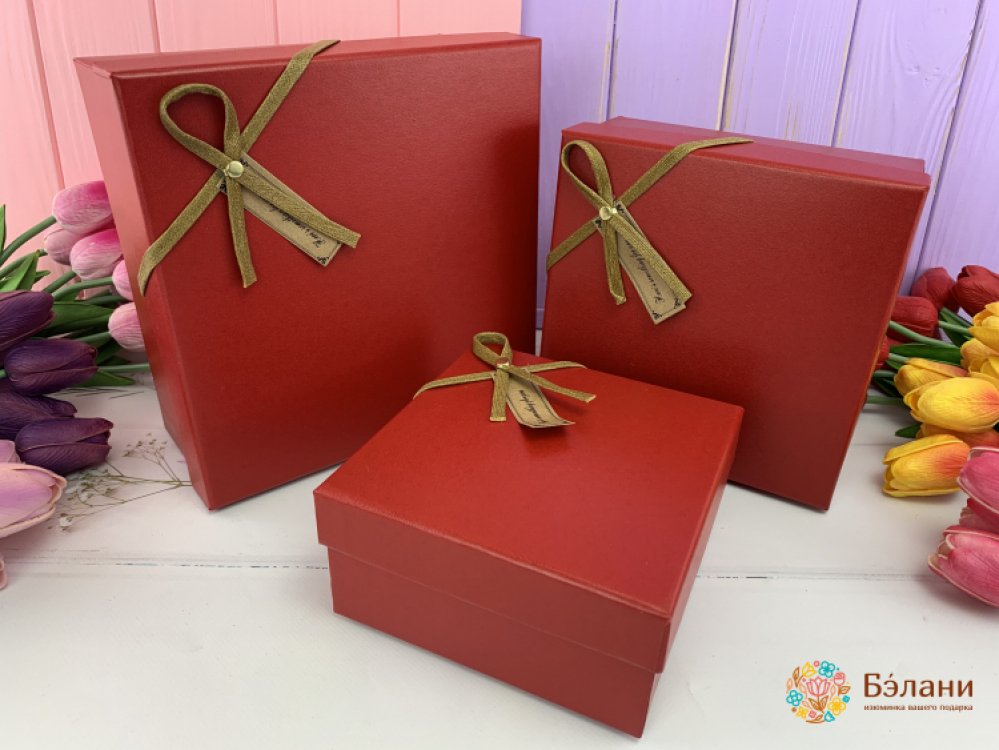 Cutie Cadou „Stil” Roșu