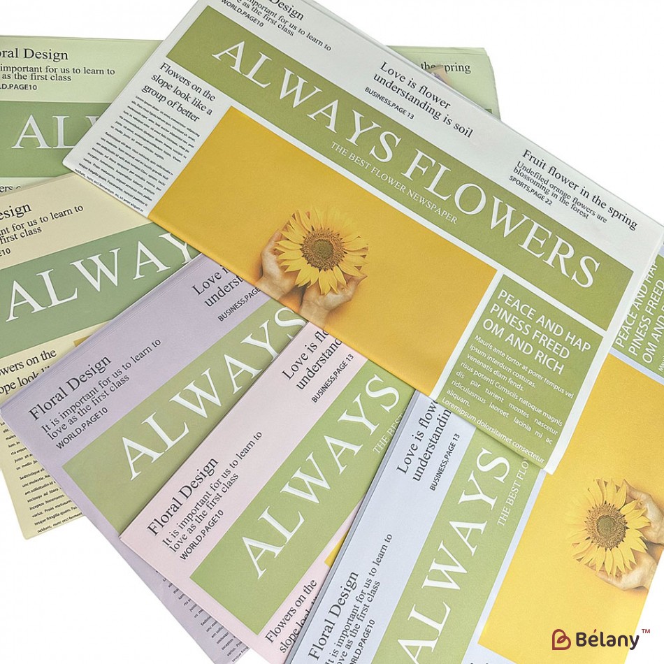 Бумага для цветов