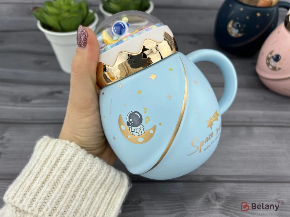 Cana Din Ceramica "lost In Space" Albastra | 2