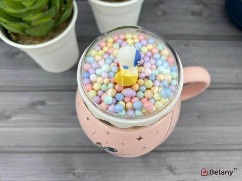 Cana Din Ceramica "lost In Space" Roz | 4