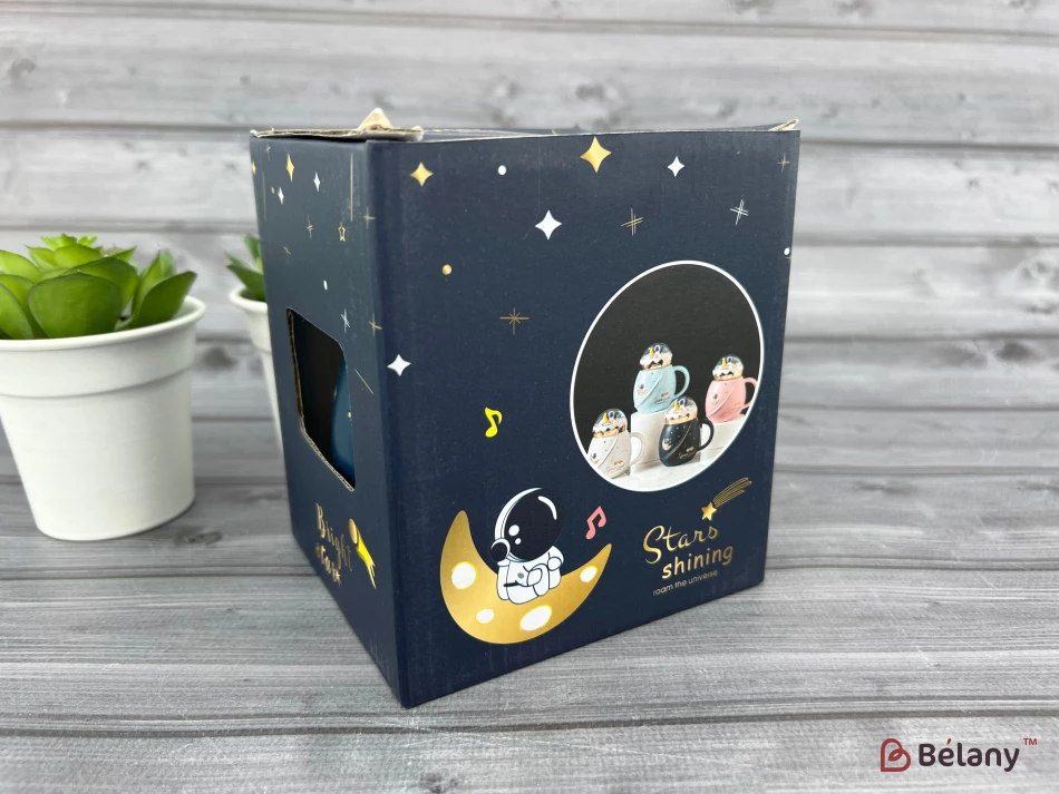 Cana Din Ceramica "lost In Space" Roz | 5