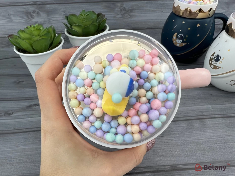 Cana Din Ceramica "lost In Space" Roz | 6