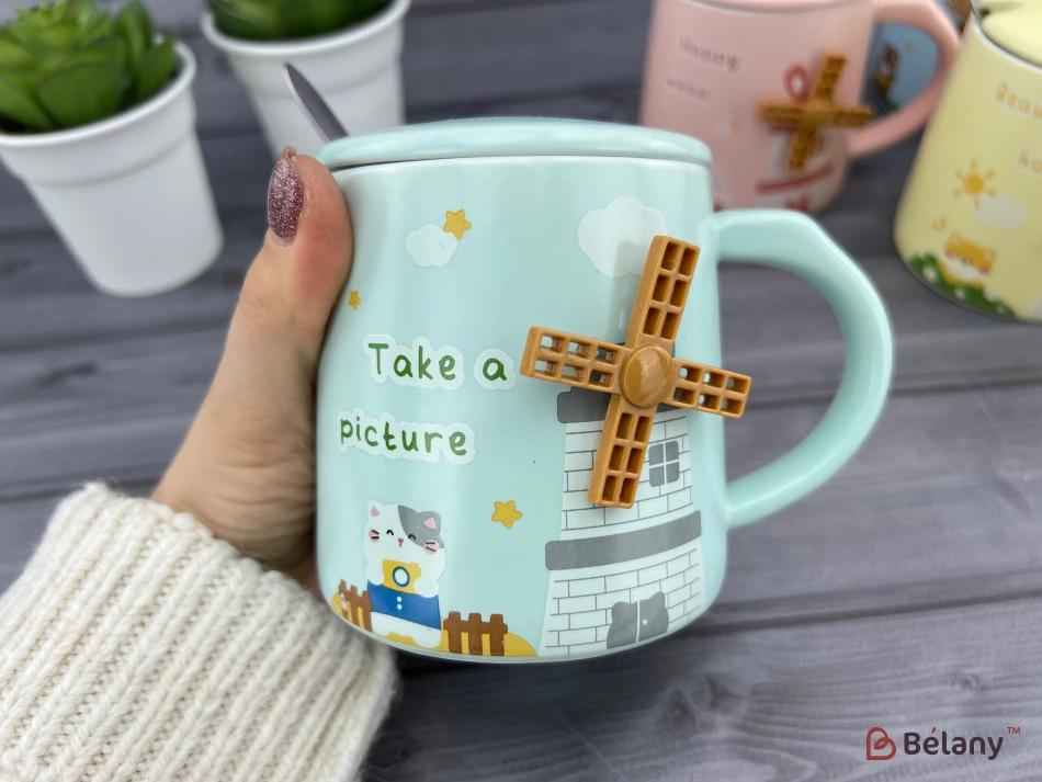 Ceașcă Din Ceramică „Holland Mill” Cerească | 2