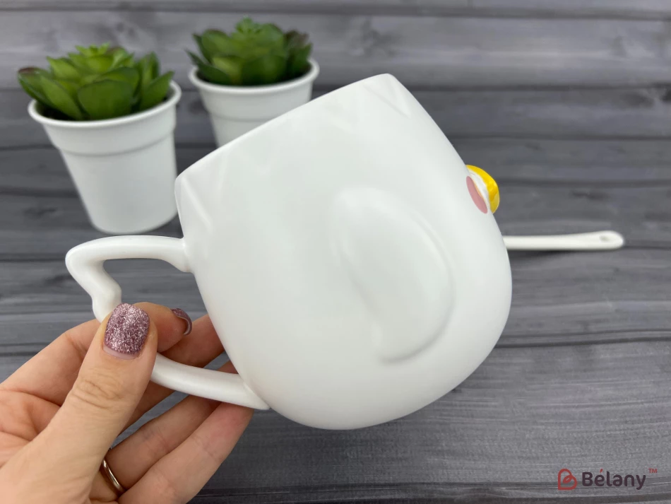 Cana Ceramica "ducky Face" Alba | 4