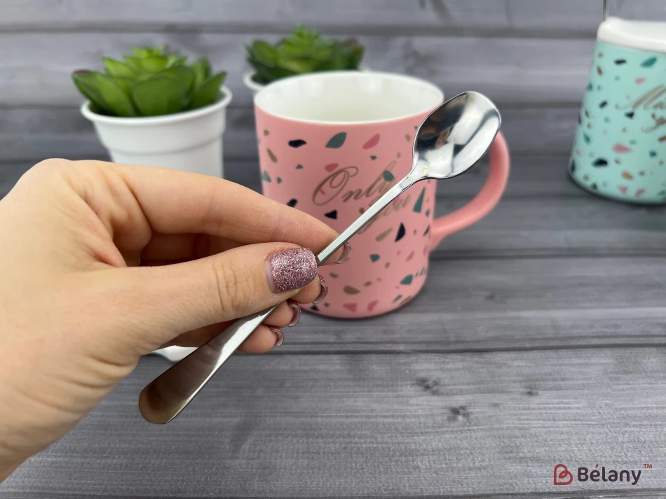 Cana Ceramica "colory" Roz | 3