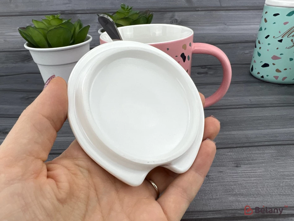 Cana Ceramica "colory" Roz | 4