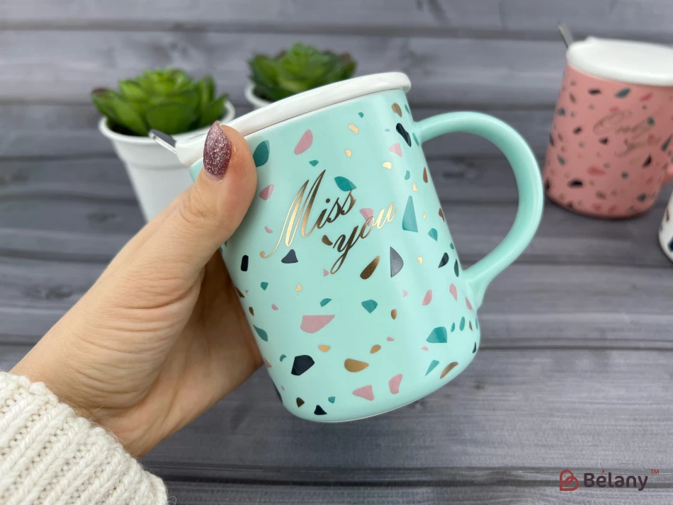 Cana Ceramica "colory" Albastra | 2