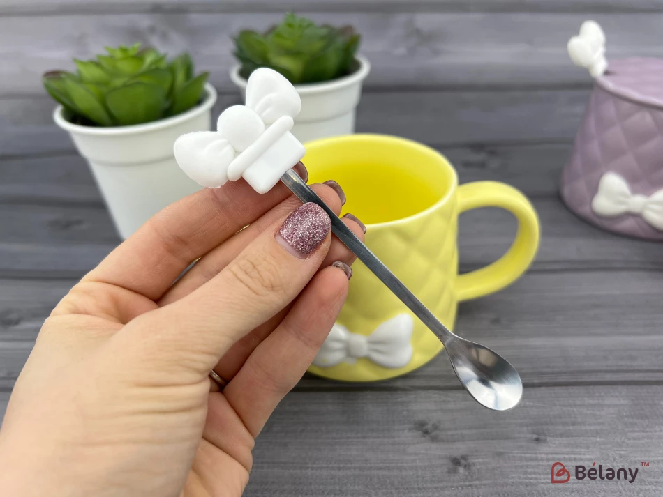 Cana Din Ceramica "softy Bow" Galbena | 4