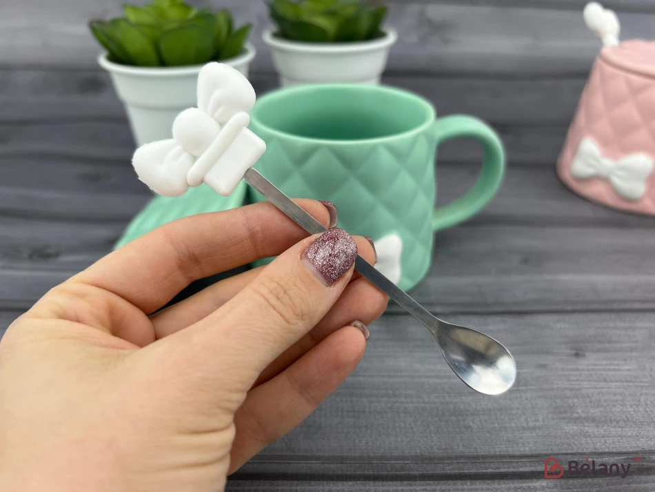 Cana Din Ceramica "softy Bow" Menta | 3