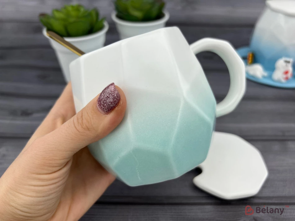 Cana Din Ceramica "summer Time" Acvamarin | 3