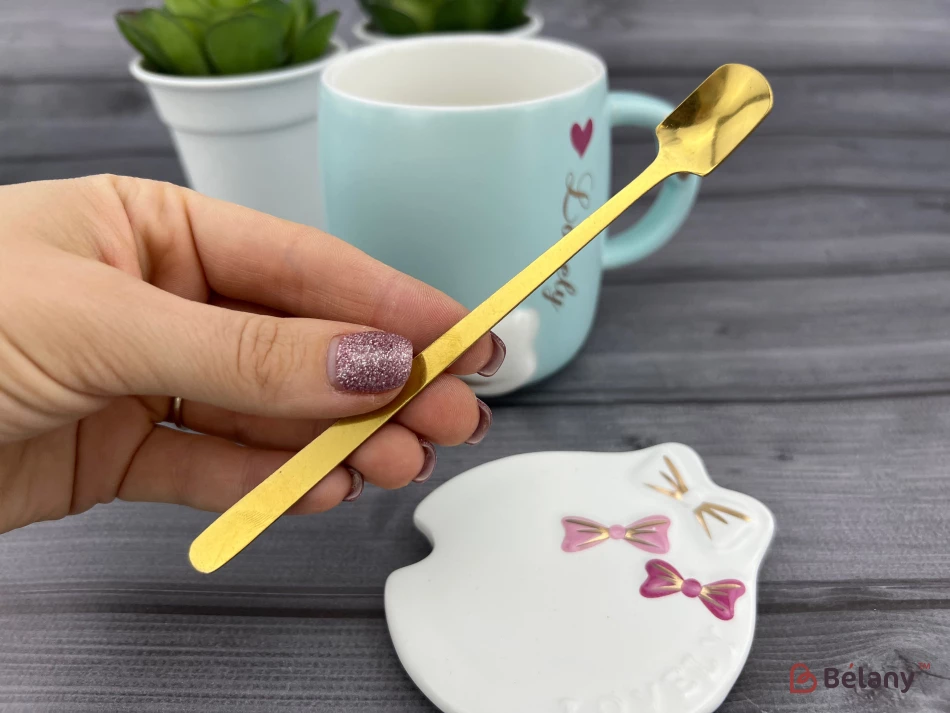 Cana Din Ceramica "beauty Ribbon" Acvamarin | 3