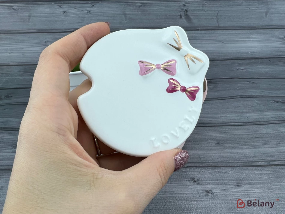 Cana Din Ceramica "beauty Ribbon" Roz | 3