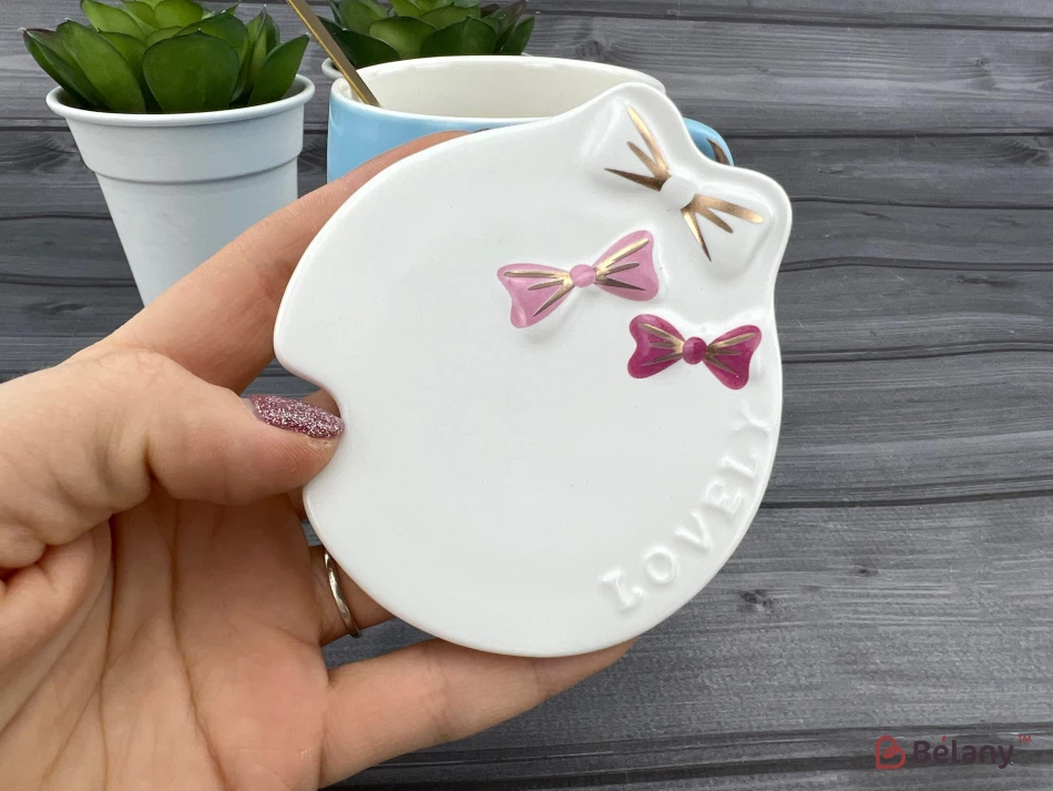 Cana Din Ceramica "beauty Ribbon" Albastra | 3