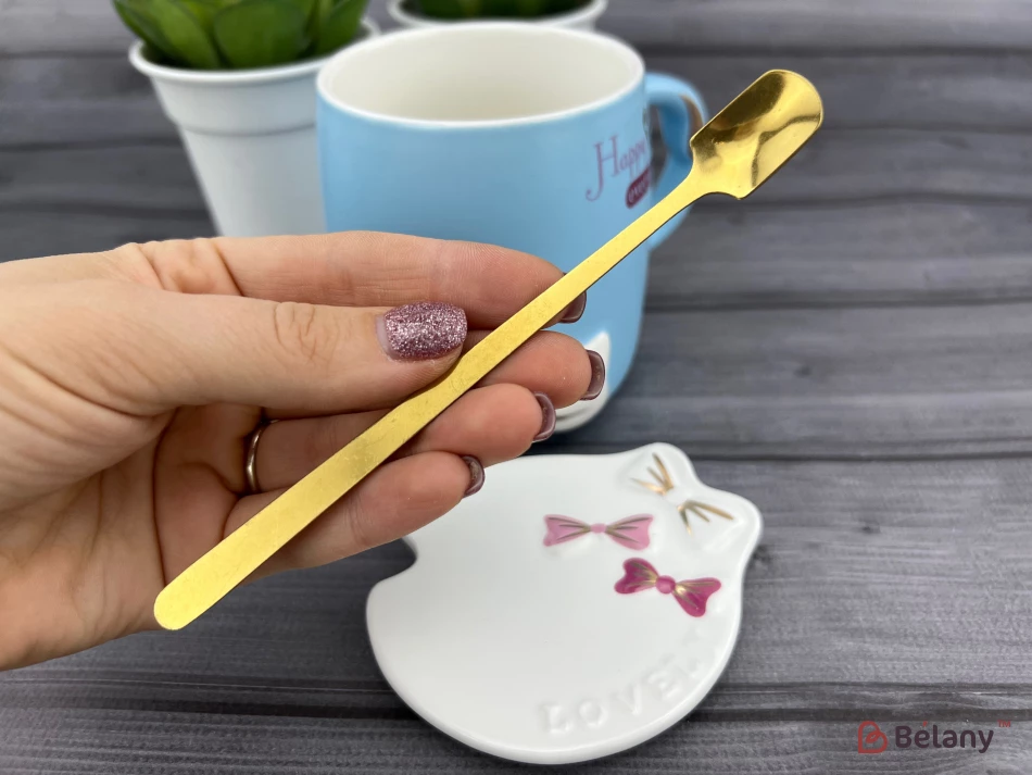 Cana Din Ceramica "beauty Ribbon" Albastra | 5