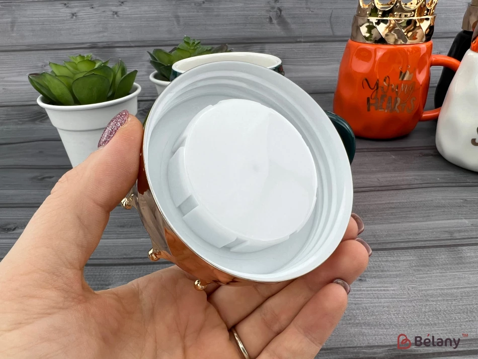 Cana Din Ceramica "crowny" Alba | 3