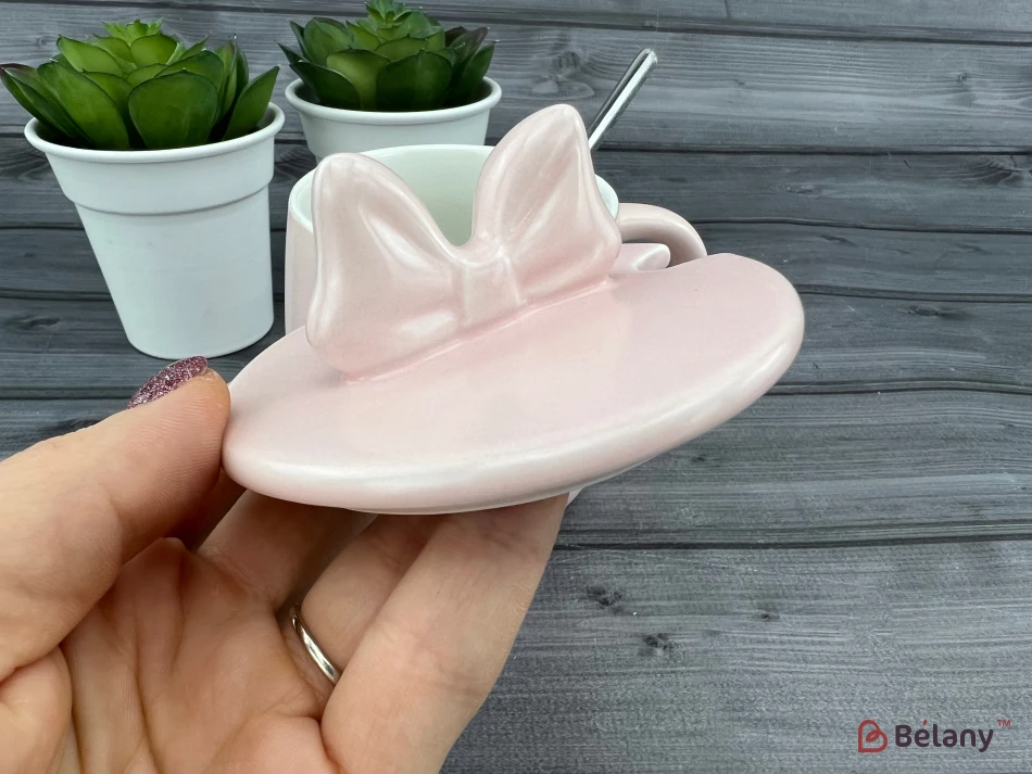 Cana Ceramica "princess" Roz | 3