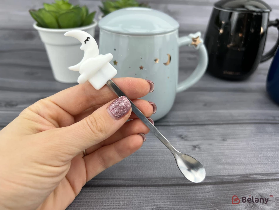 Ceașcă Din Ceramică „Cer Înstelat” Gri | 3