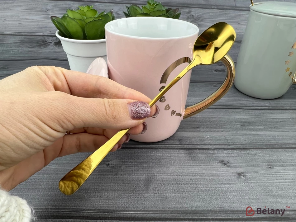 Cana Din Ceramica "jumatate De Inima" Roz | 3