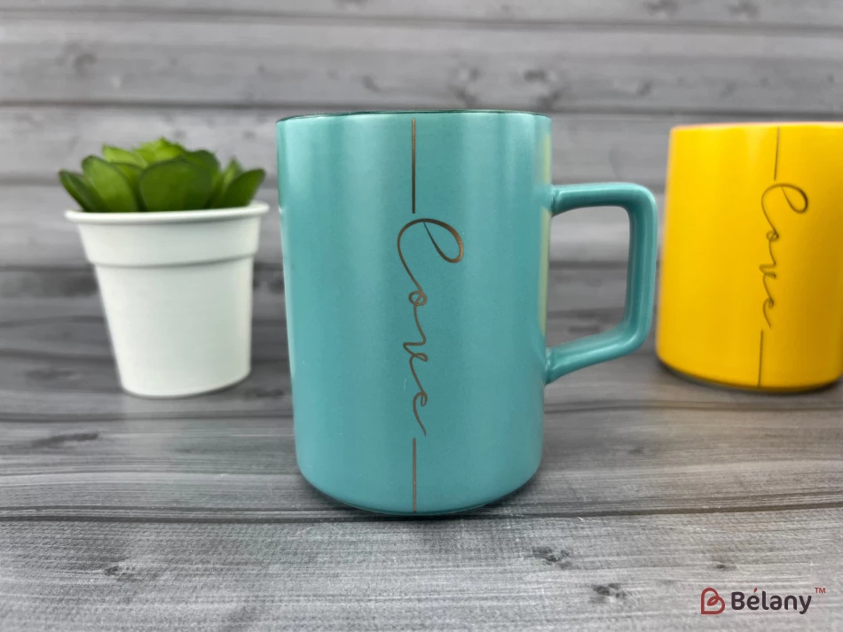 Cana Din Ceramica "deep Love" Albastra