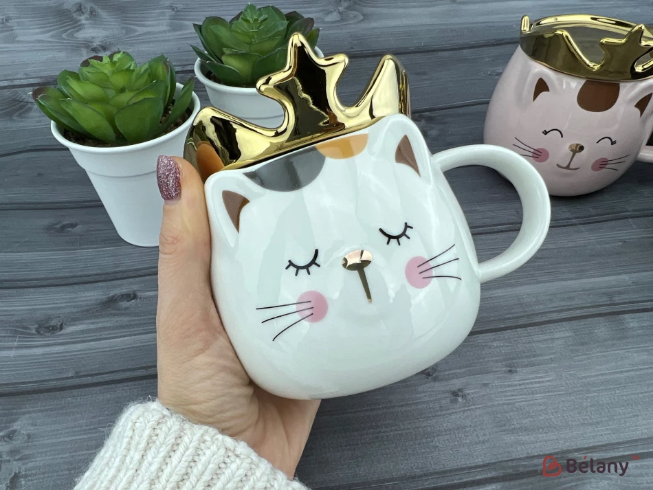 Cana Din Ceramica "printul Soarecelui" Alb | 2