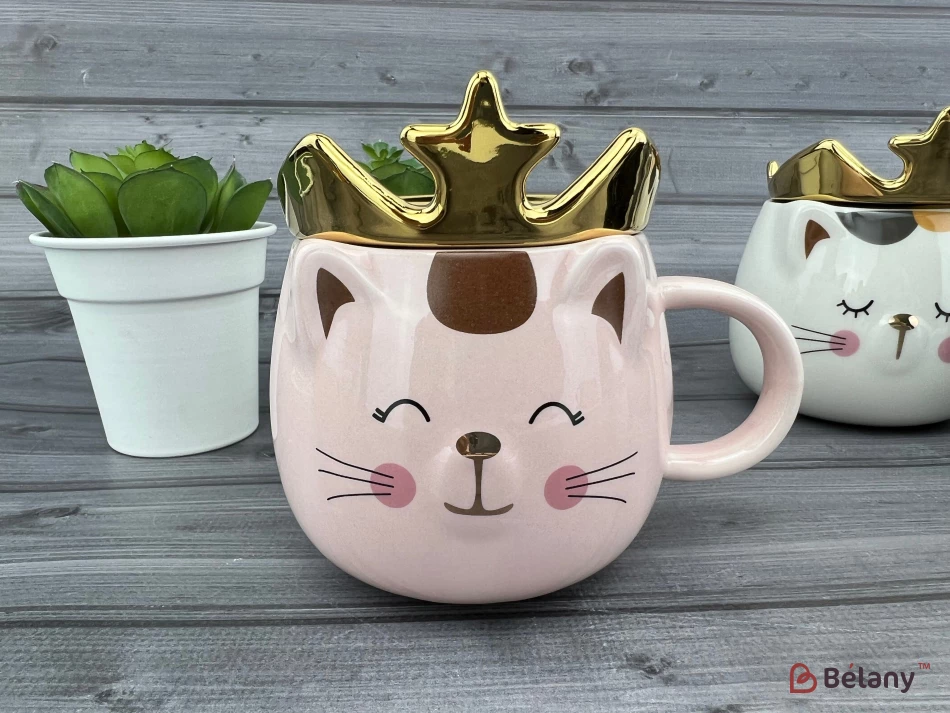 Cana Ceramica "printul Soarecelui" Roz