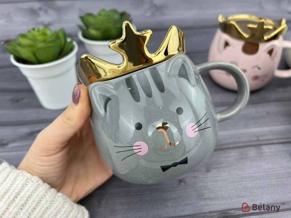 Cana Din Ceramica "printul Soarecelui" Gri | 2