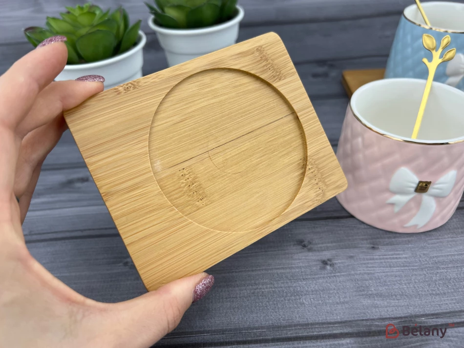 Cana Si Farfuria Ceramica "ceasca Moale" Crema | 4