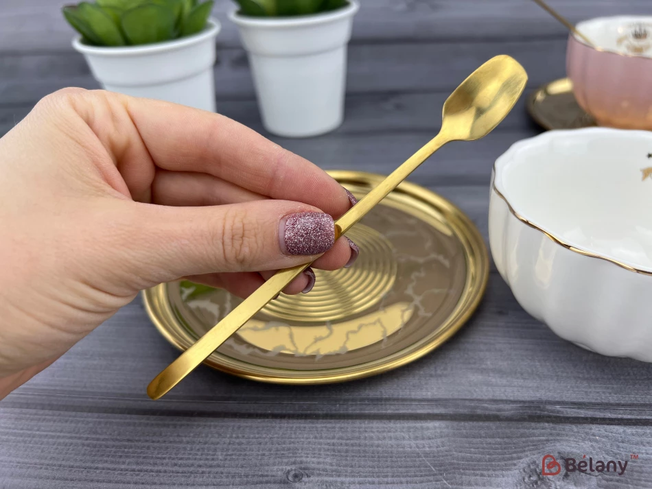 Ceașcă Și Farfurie Din Ceramică „Cinest” Mov | 5