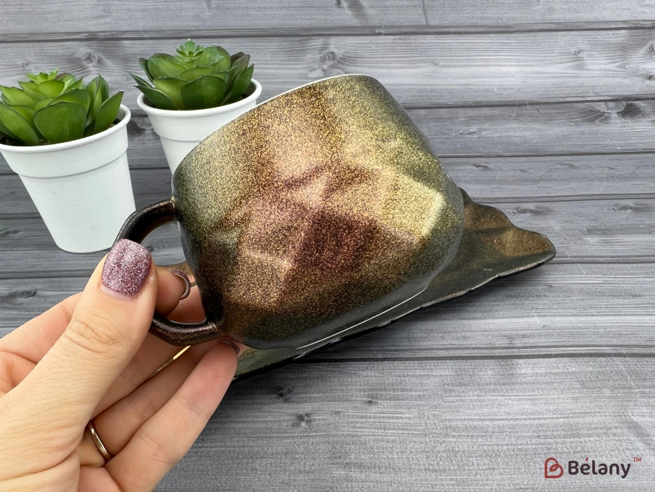 Cana Si Farfurie Din Ceramica "galaxy" Draco | 2