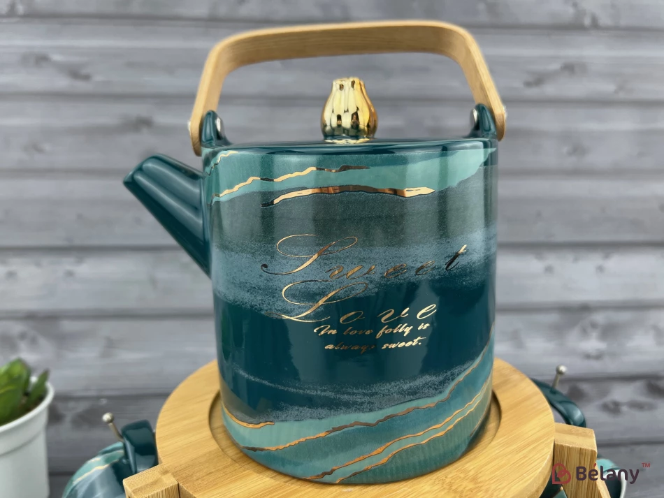 Set De Ceai "marmour" Smarald | 3