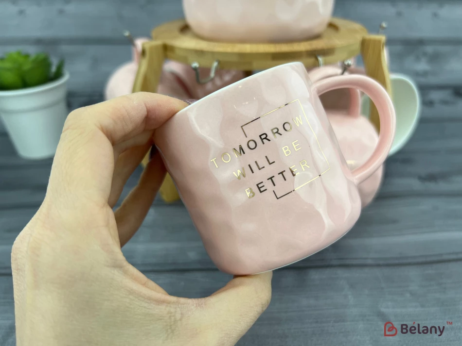 Set De Ceai "asta Este Perfect" Roz | 2