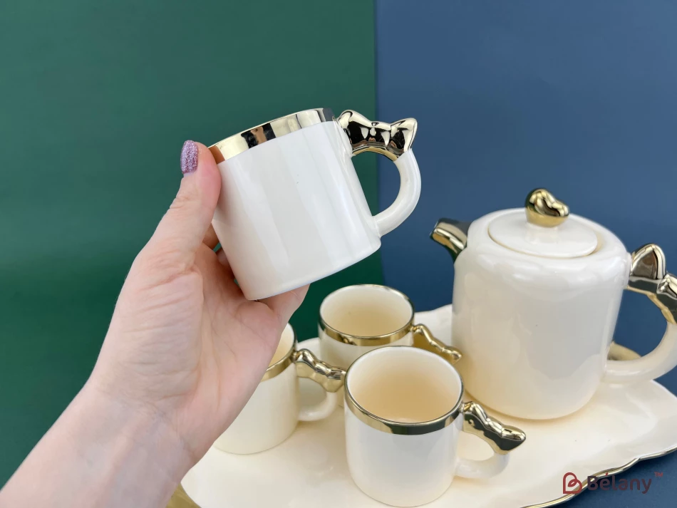 Set De Ceai "cea Mai Draguta" Crema | 3