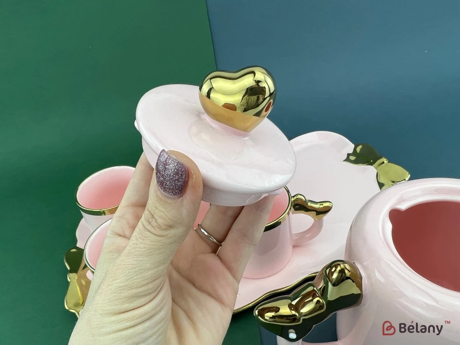 Set De Ceai „Cutest” Roz | 3